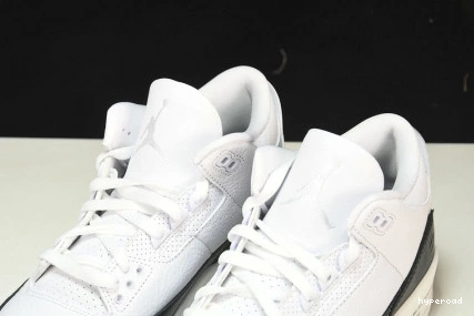 Hyperoad WHITE 3 AIR FRAGMENT JORDAN BLACK 0907